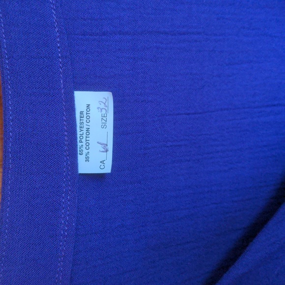 ❤️ Purple Blouse Sz 32 - Picture 4 of 8